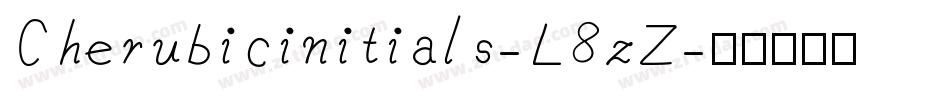 Cherubicinitials-L8zZ字体转换