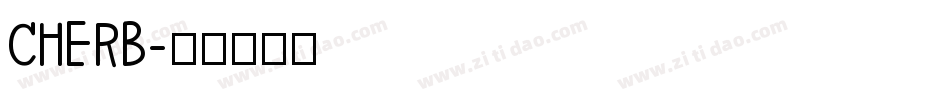 CHERB字体转换