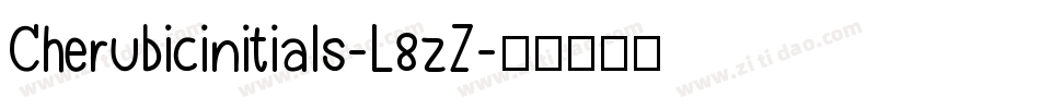 Cherubicinitials-L8zZ字体转换