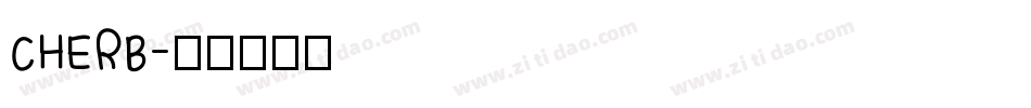 CHERB字体转换