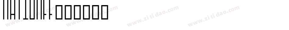 NATIONFF字体转换