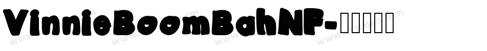 VinnieBoomBahNF字体转换