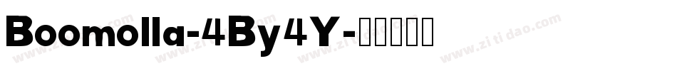 Boomolla-4By4Y字体转换