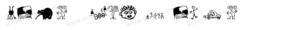 Kids-Drawings字体转换