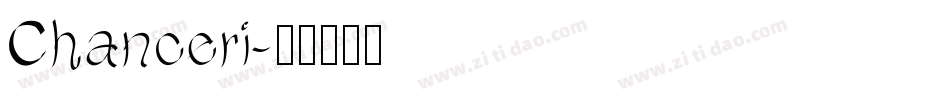 Chanceri字体转换