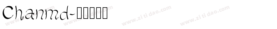 Chanmd字体转换