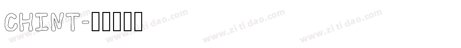 CHINT字体转换