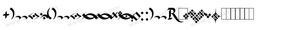 KingthingsLupine-MWOw字体转换