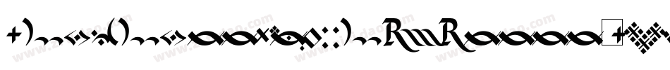 KingthingsLupineless-KWOA字体转换