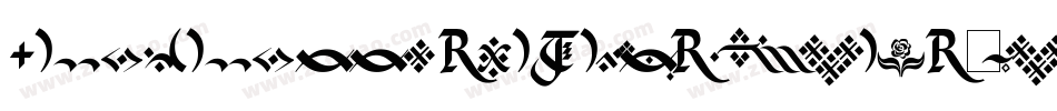 KingthingsSerifiqueUlWide-AJW7字体转换