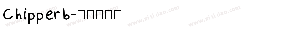 Chipperb字体转换