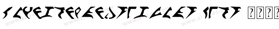 KlingonHandRegular-qeor字体转换