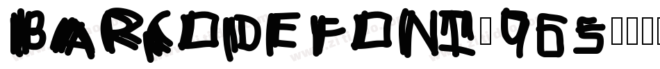 BarcodeFont-965字体转换