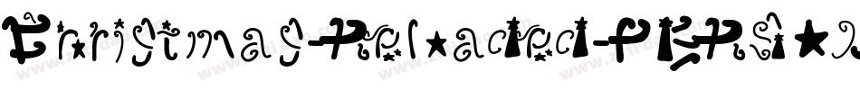 Christmas-Reloaded-PERSONAL-USE字体转换