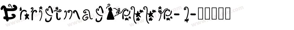 ChristmasDebbie-1字体转换
