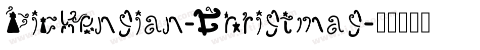 Dickensian-Christmas字体转换