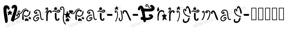 Heartbeat-in-Christmas字体转换