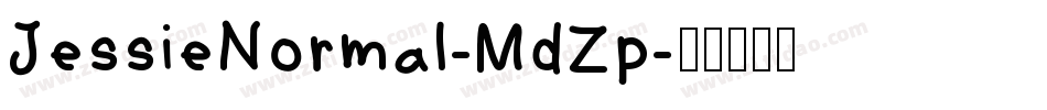 JessieNormal-MdZp字体转换