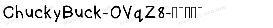 ChuckyBuck-OVqZ8字体转换