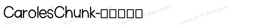 CarolesChunk字体转换
