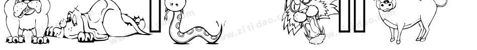 LM-Holiday-Toons字体转换