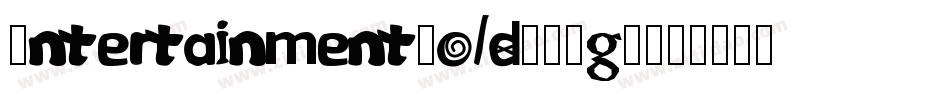 EntertainmentBold-2RgW字体转换