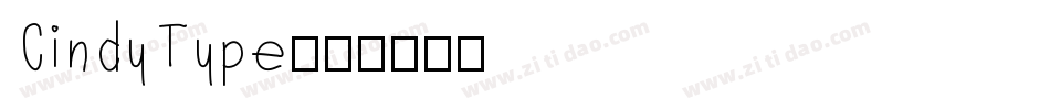 CindyType字体转换