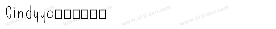 Cindyyo字体转换
