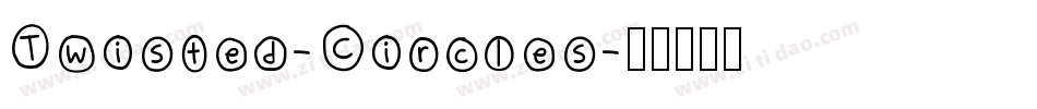 Twisted-Circles字体转换