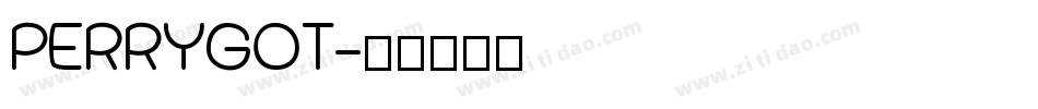 PERRYGOT字体转换