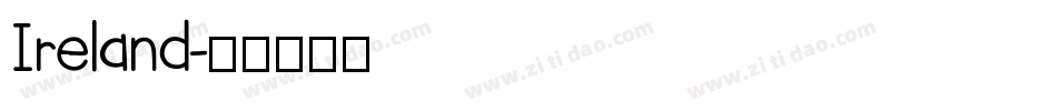 Ireland字体转换