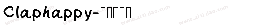 Claphappy字体转换