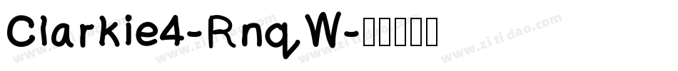 Clarkie4-RnqW字体转换