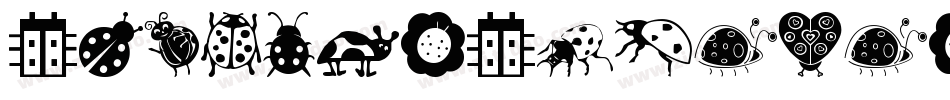 LadybugLoveRegular-0yRP字体转换