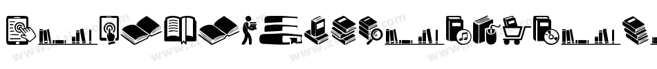 LibraryGothicMedium字体转换
