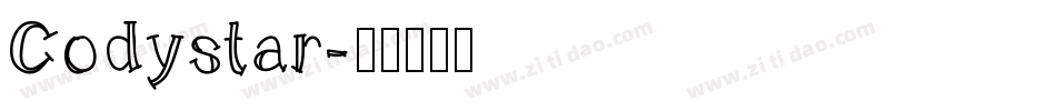 Codystar字体转换
