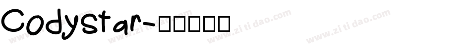 Codystar字体转换