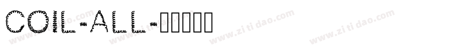 COIL-ALL字体转换