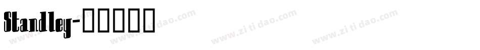 Standley字体转换