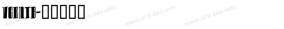 VCENTB字体转换