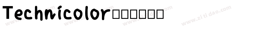 Technicolor字体转换