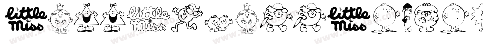 LittleMissLoudonBold-VGO9l字体转换
