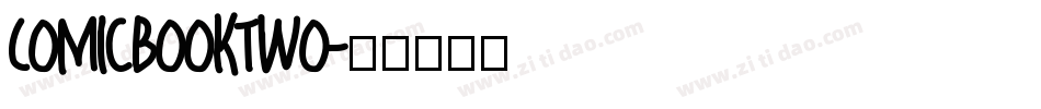 ComicBookTwo字体转换