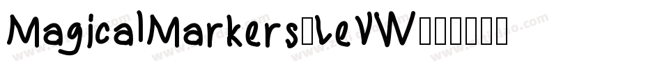 MagicalMarkers-LeVW字体转换