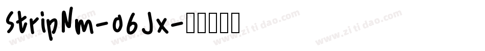 StripNm-o6Jx字体转换