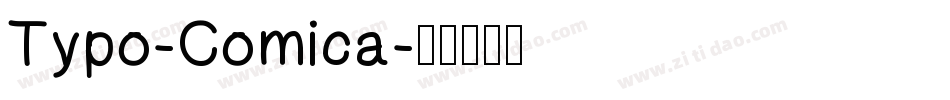 Typo-Comica字体转换