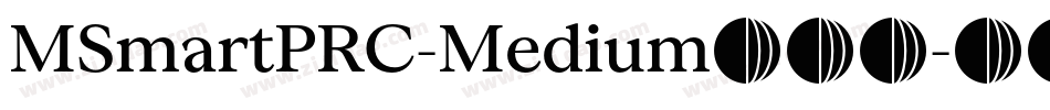 MSmartPRC-Medium转换器字体转换