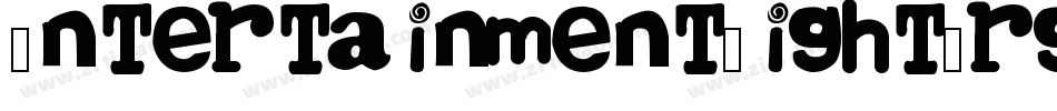 EntertainmentLight-rg4g7字体转换