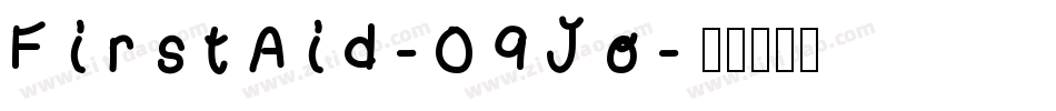 FirstAid-09Jo字体转换