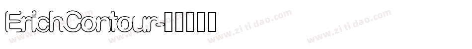 ErichContour字体转换